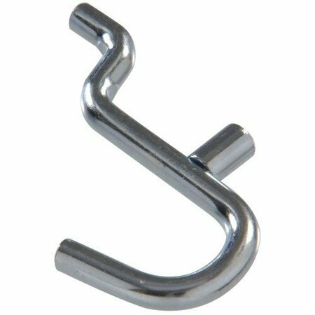HILLMAN 5/8 IN. ZINC PLATED PEG CURVED HOOK, 8PK 852675